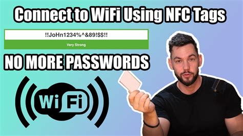 use nfc tag to connect to wifi ios|nfc tag for wifi password.